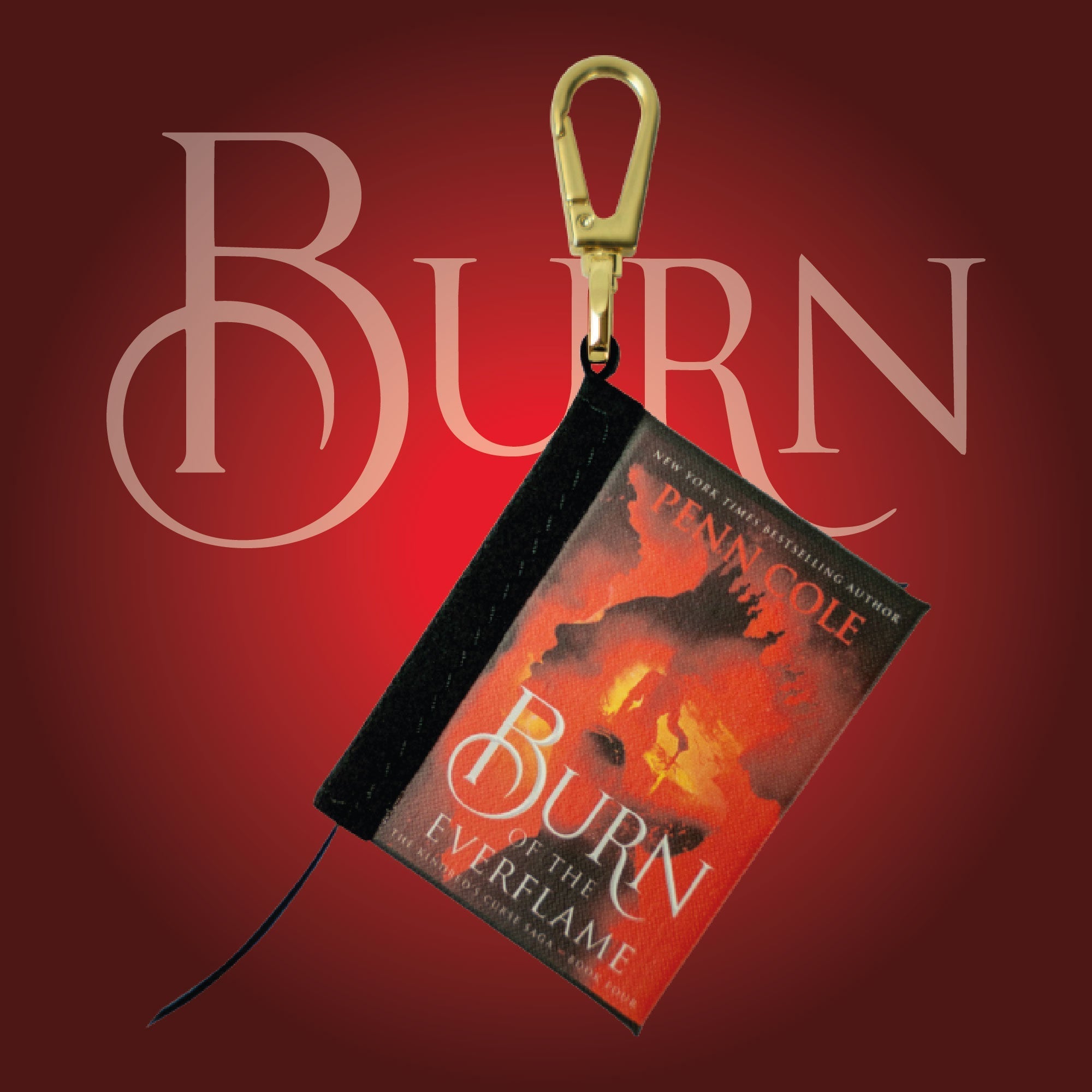 Book Charms for Penn Cole's “Burn of the Everflame”